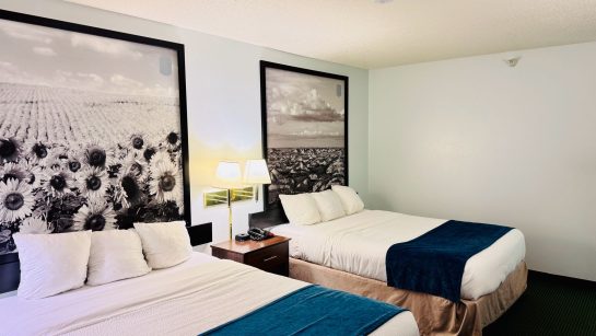 2 Double Beds, Non-Smoking